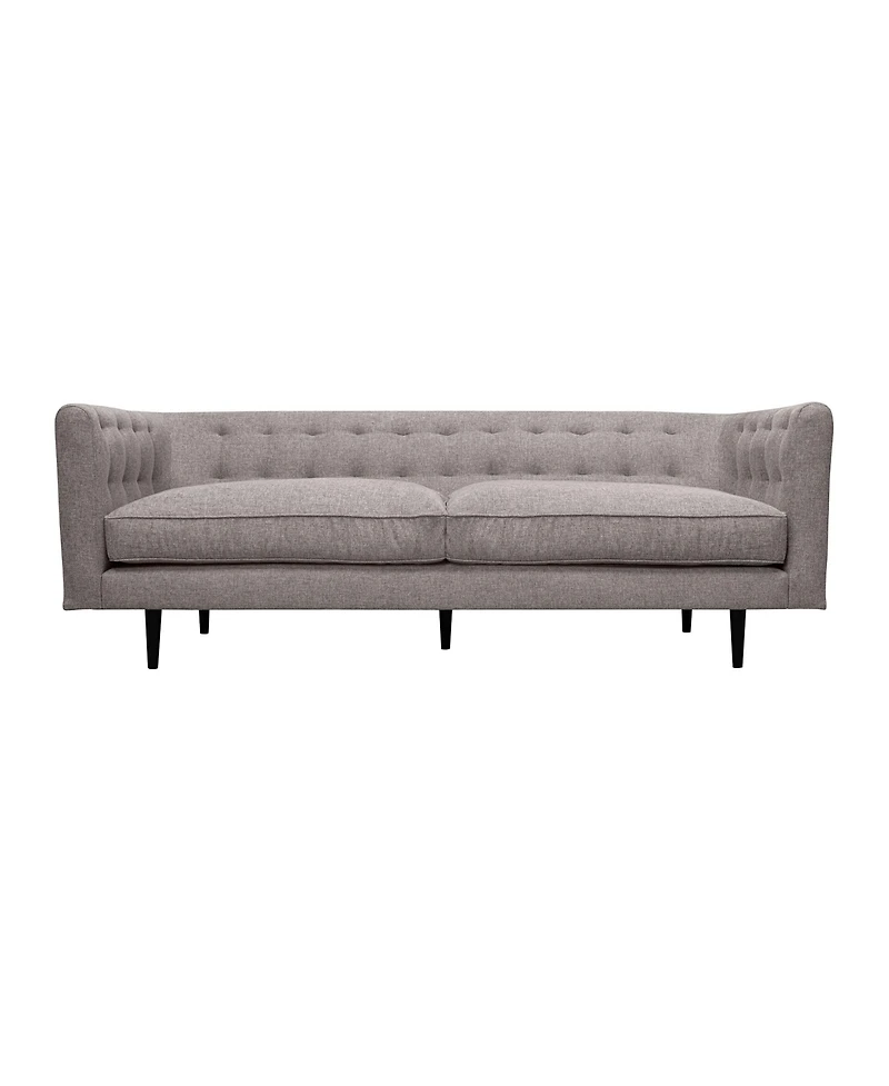 Armen Living Annabelle 80" Polyester, Nylon with Wood Legs Sofa