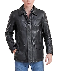Bgsd Men Hunter Leather Coat