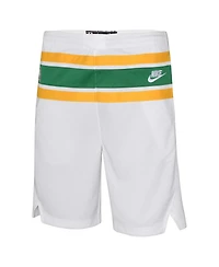 Big Boys Nike White Houston Rockets Hardwood Classics Swingman Shorts
