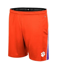Men's Colosseum Orange Clemson Tigers Laws of Physics Shorts