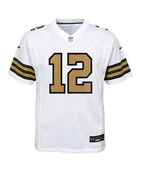 Big Boys Nike Chris Olave White New Orleans Saints Game Jersey
