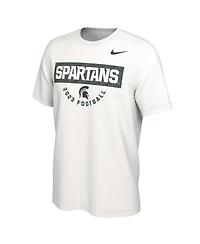 Men's Nike White Michigan State Spartans 2023 Fan T-shirt