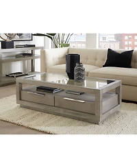 Tivie 54" Wood Coffee Table