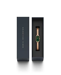 Daniel Wellington Women's Quadro Studio 23K Rose Gold Pvd Plated Stainless Steel Watch 22 x 22mm