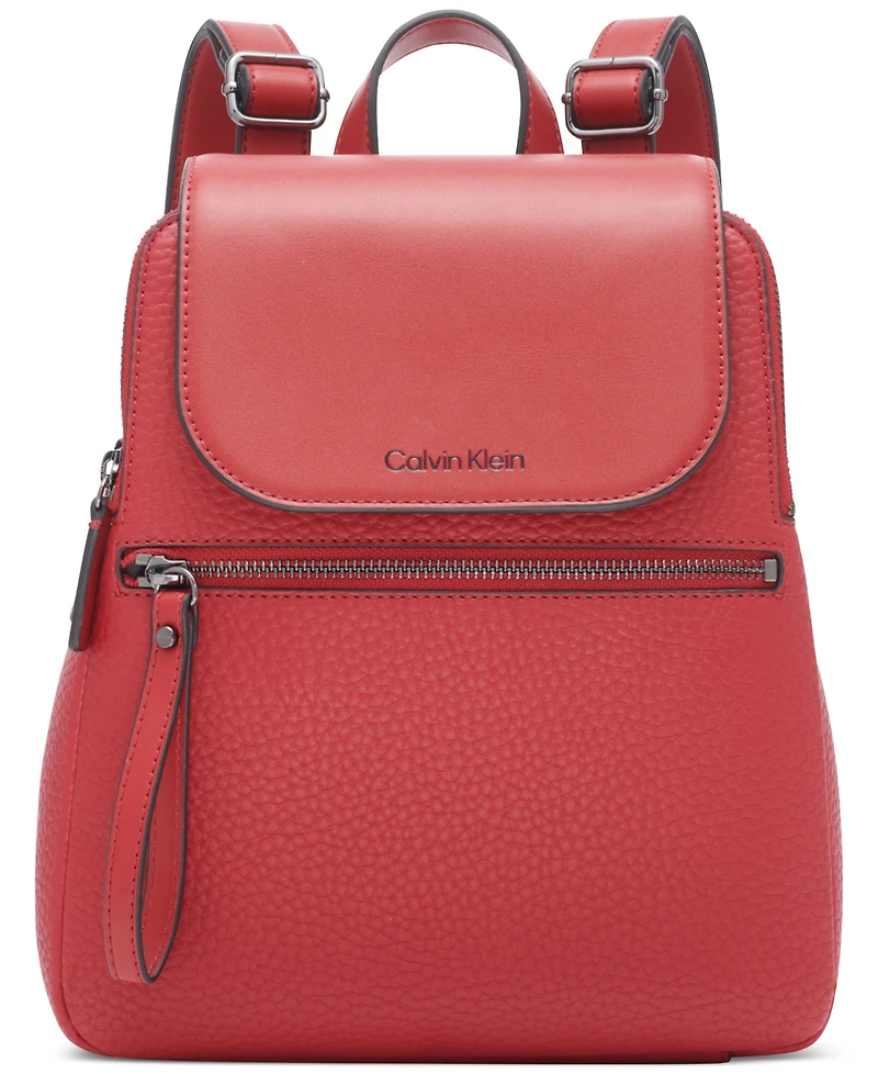 Calvin Klein Garnet Triple Compartment Backpack