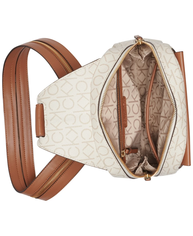 Calvin Klein Millie Signature Convertible Sling Backpack