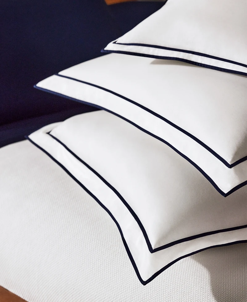 Lauren Ralph Spencer Sateen Border Sham, Standard
