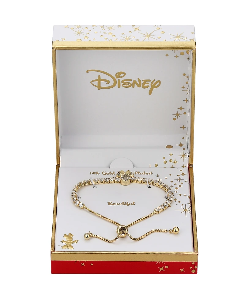 Disney Cubic Zirconia Minnie Mouse Bracelet