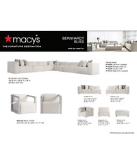 Bliss Fabric Sectional Collection Created For Macys
