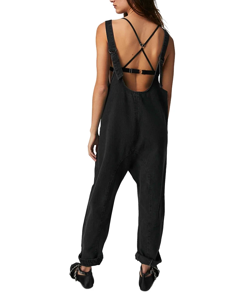 Free People Women's High Roller Sleeveless Jumpsuit