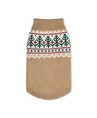 Hope & Henry Fair Isle Dog Sweater