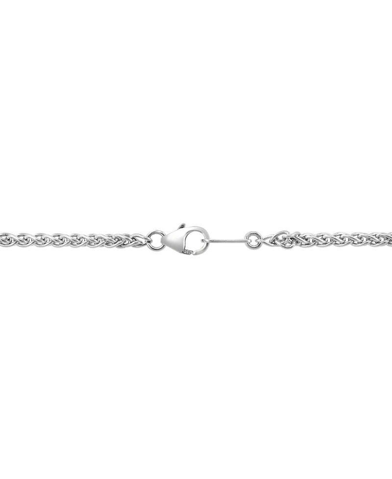 Effy Sapphire Ombre Cross 18" Pendant Necklace (2-1/2 ct. t.w.) in Sterling Silver