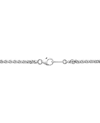 Effy Sapphire Ombre Cross 18" Pendant Necklace (2-1/2 ct. t.w.) in Sterling Silver