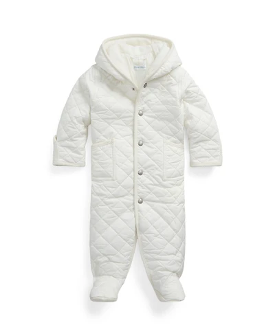 Polo Ralph Lauren Baby Water-Repellent Hooded Barn Bunting One Piece
