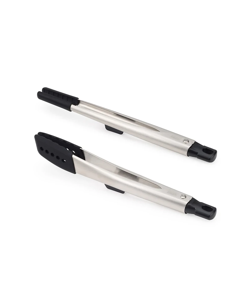 Joseph Joseph Elevate Fusion Set of 2 Silicone Tongs with Integrated Tool Rests