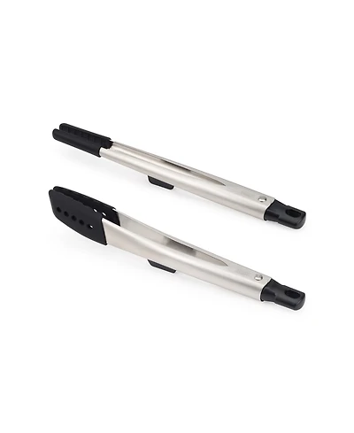Joseph Joseph Elevate Fusion Set of 2 Silicone Tongs with Integrated Tool Rests