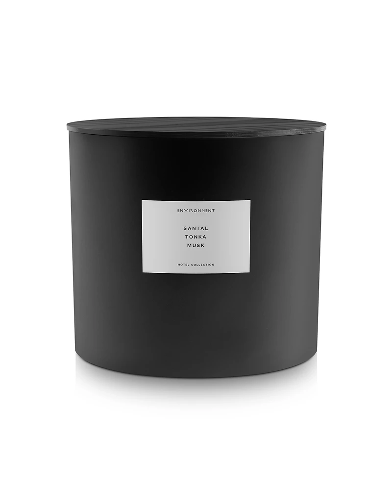 Environment Santal, Tonka, & Musk Candle (Inspired by 5-Star Hotels), 55 oz.