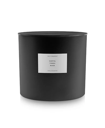 Environment Santal, Tonka, & Musk Candle (Inspired by 5-Star Hotels), 55 oz.