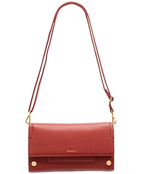 Hammitt Aj Mini Leather Crossbody Clutch