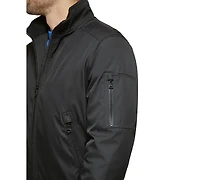 Calvin Klein Men's Classic Zip-Front Ripstop Bomber Jacket