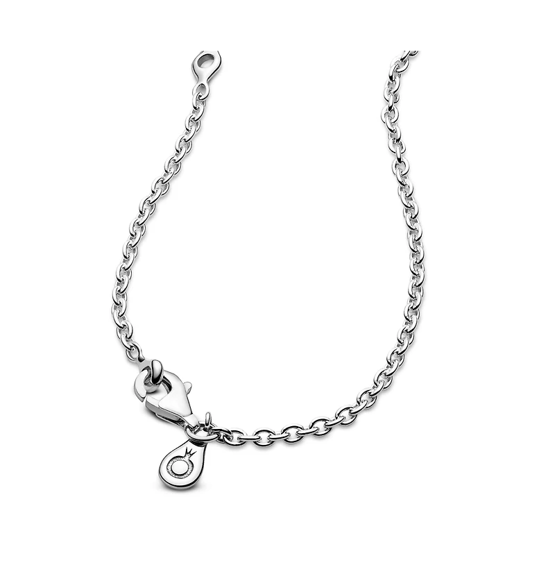 Pandora Moments Sterling Silver Cable Chain Necklace