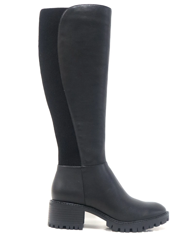 Kenneth Cole New York Women's Riva Knee High Lug Sole Boots