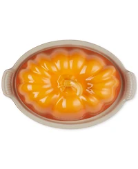 Le Creuset Glazed Stoneware Figural Pumpkin Butter Dish