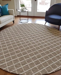 Dalyn York Washable YO1 4' x Round Area Rug