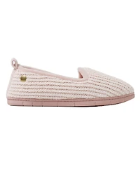 Dearfoams Women's Rachel Marled Chenille Closed Back Slippers