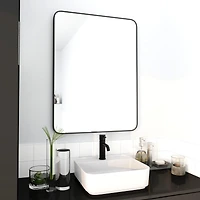 Streamdale 24 X 32 Inch Bathroom Mirror Aluminum Frame