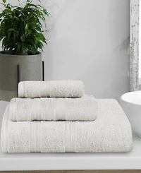 Superior Smart Dry Zero Twist Cotton 3-Piece Assorted Towel Set