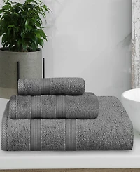Superior Smart Dry Zero Twist Cotton -Piece Assorted Towel Set