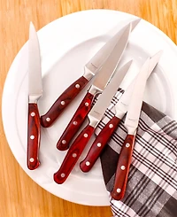 BergHOFF Pakka Wood 4-Pc. Steak Knife Set