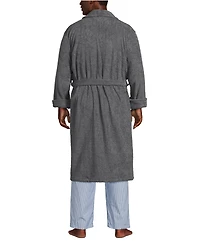 Lands' End Men's Big Calf Length Turkish Terry Robe