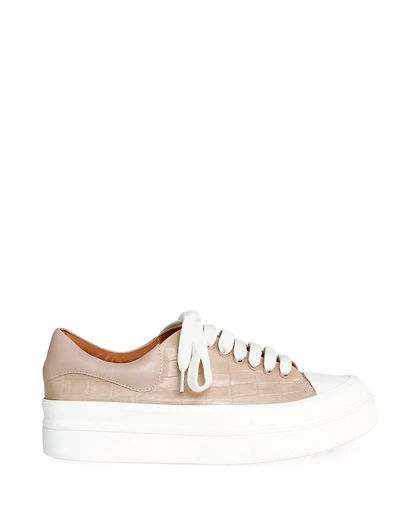 Belle & Bloom Just A Dream Croc Leather Sneaker