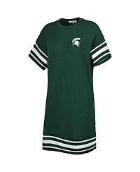 Women's Touch Green Michigan State Spartans Cascade T-shirt Dress