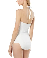 Michael Michael Kors Women's Shirred Halter Tankini