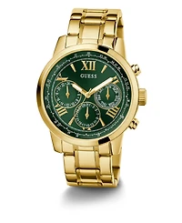 Guess Women's Multi-Function Gold-Tone Stainless Steel Watch 42mm