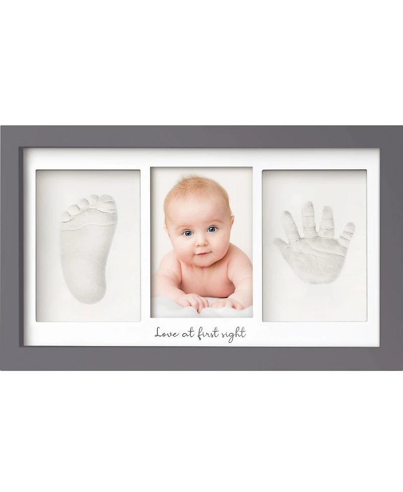 Duo Baby Hand and Footprint Kit, Handprint Newborn Photo Frame, Keepsake for New Mom