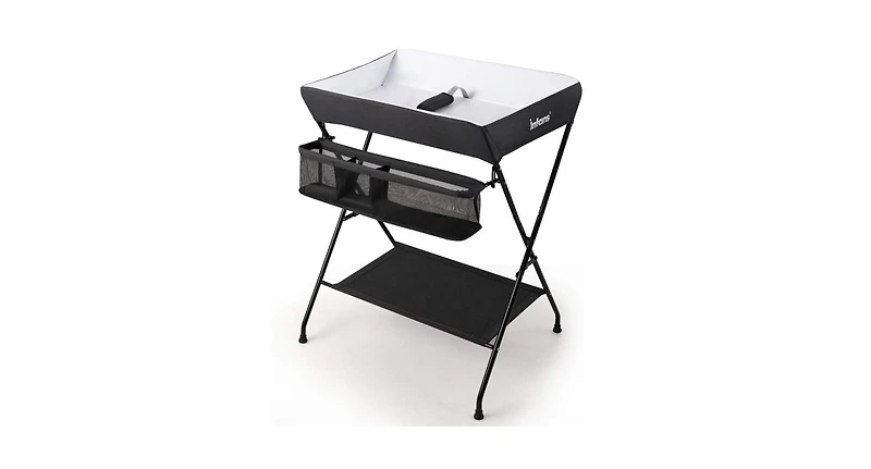 Portable Infant Changing Station Baby Diaper Table with Safety Belt