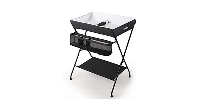 Portable Infant Changing Station Baby Diaper Table with Safety Belt