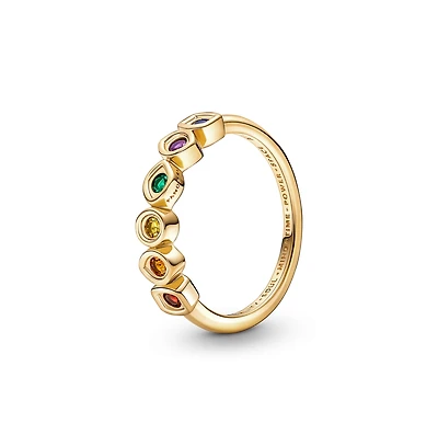 Pandora Crystal Stone x Marvel The Avengers Infinity Stones Ring