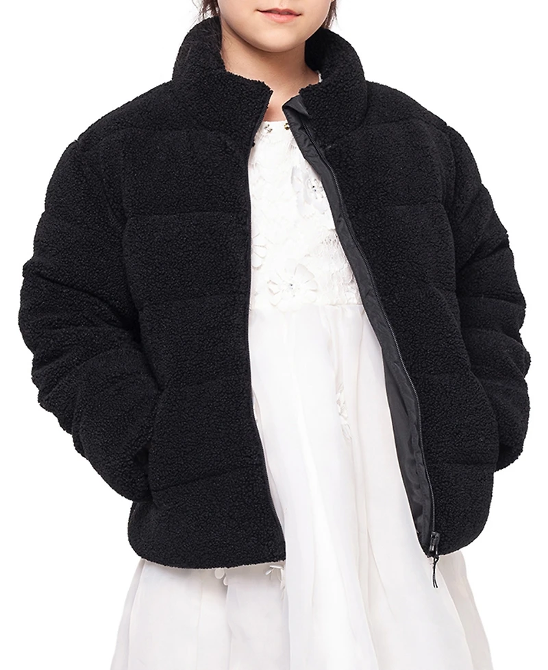 Rokka&Rolla Big Girls Sherpa Puffer Jacket