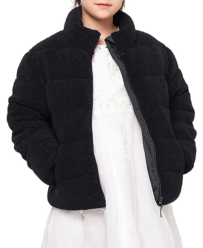 Rokka&Rolla Big Girls Sherpa Puffer Jacket