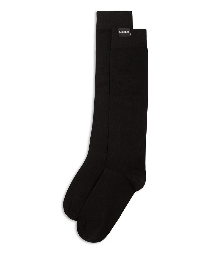 Lechery Women's Woven Tab Knee-high Socks
