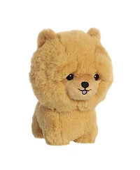 Aurora Small Chow Chow Teddy Pets Playful Plush Toy Brown 7"