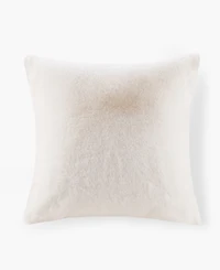 Croscill Sable Solid Faux Fur Decorative Pillow, 20" x 20"