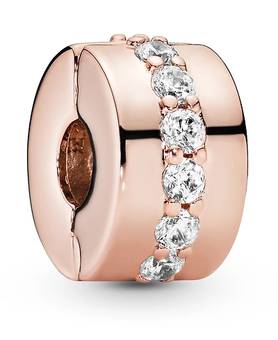 Pandora Cubic Zirconia Sparkling Row Spacer Charm