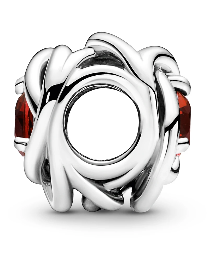 Pandora Birthstone Crystals Eternity Circle Charm 