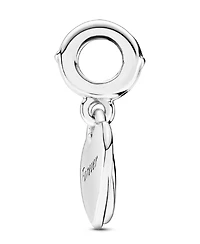 Pandora Sterling Silver Double Heart Split Dangle Charm